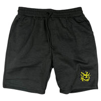 SB Fleece Shorts Black(YBSP) - SlumParadise