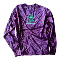 Upcycled Slummy Tie-dye LS